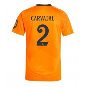 Real Madrid Daniel Carvajal #2 Replika Udebanetrøje 2024-25 Kortærmet